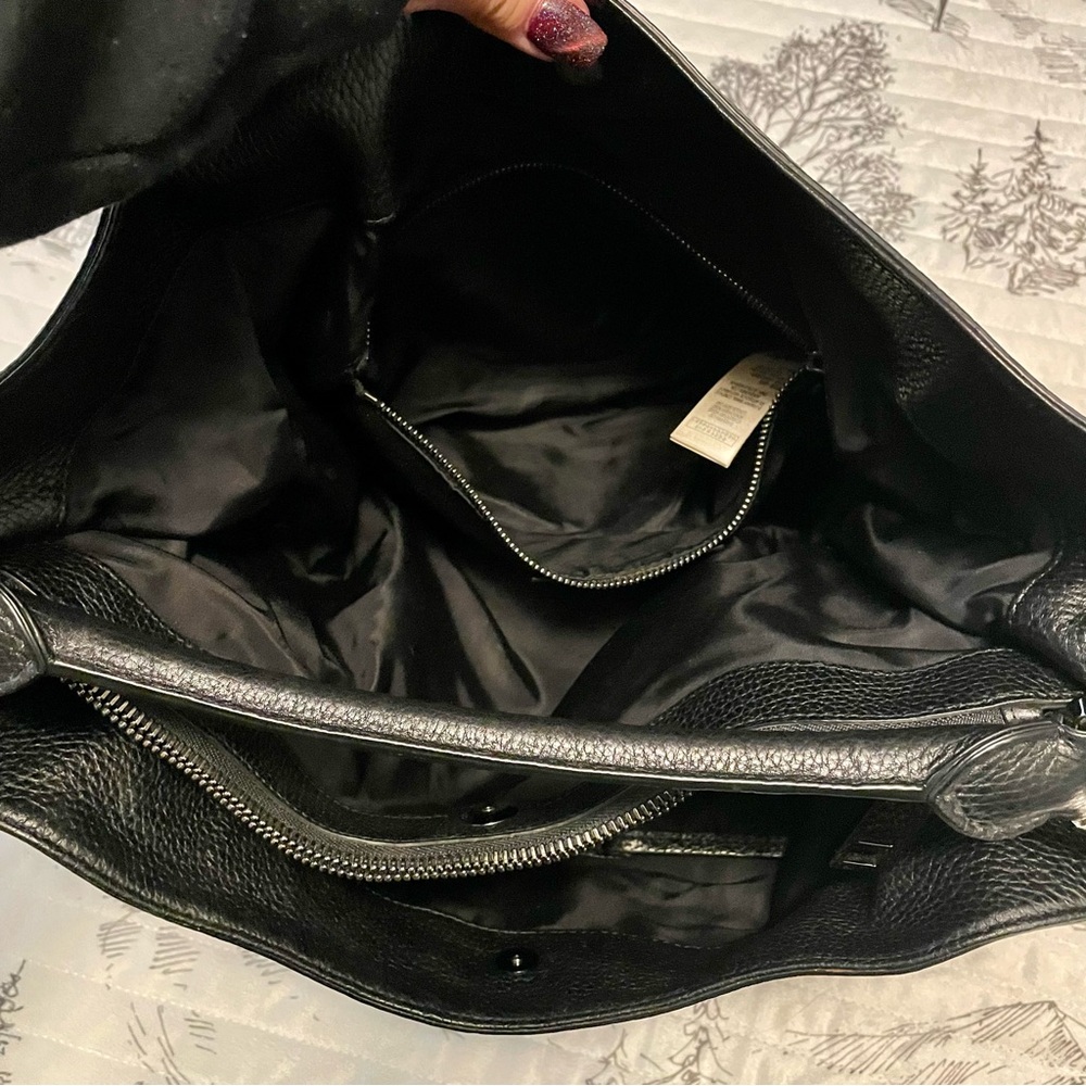 Burberry Black Leather Tote Bag - Picture 12 of 14